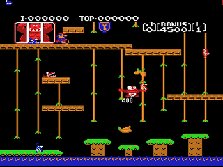 Donkey Kong Jr. (A&S NES Hack) Screenthot 2